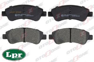 ÖN BALATA P206-P207-P307-PART-BERL-301 ELYAS-C2-C3-C4--XSARA YM 03 ARKA DİSK DUCATO-BOX 07 GDB1563 resmi