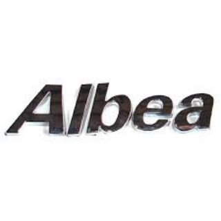 BAGAJ YAZI FIAT ALBEA AYRIK TİP-KROME resmi