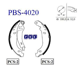 KAMPANA BALATA 306 94>01 / ZX 91>97 XSARA 97>05 180×32MM resmi
