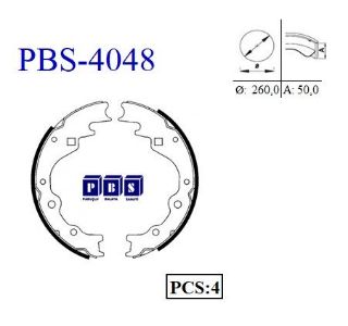 KAMPANA BALATA K2700 99> BESTA 96>03 K2500 03> PREGİO 97> / E2000 E2200 260×50MM resmi