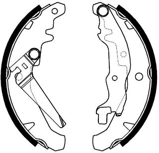 KAMPANA BALATA PALİO 97>02 1.2 1.4 1.6 SİENA TAKVİYE SACI VE LÖVYE İLAVELİ 180×20,9MM resmi