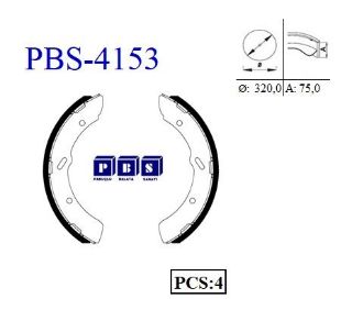 ÖN  / ARKA FREN BALATASI PABUC 635 839 444 resmi