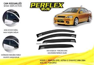 CAM RÜZGARLIĞI OPEL ASTRA G DYNAMIC 1998-2004 4 LÜ resmi