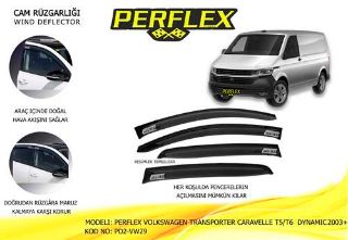 CAM RÜZGARLIĞI VOLKSWAGEN TRANSPORTER CARAVELLE T5/T6 DYNAMIC 2003 4 LÜ resmi