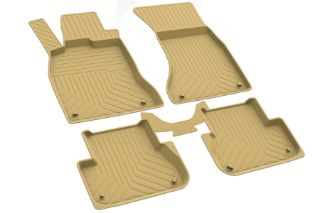 PASPAS 3D X-MAT HAVUZLU AUDI A4 11 BEJ resmi