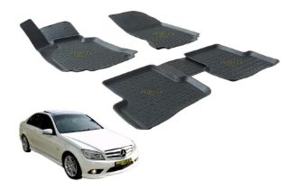 PASPAS 3D X-MAT HAVUZLU MERCEDES W204 C SERİSİ 08-15 BEJ resmi