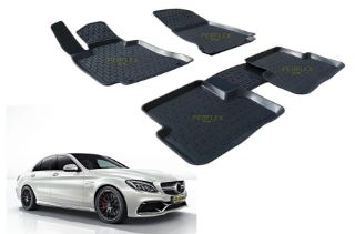 PASPAS 3D X-MAT HAVUZLU MERCEDES W205 C SERİSİ 15 BEJ resmi