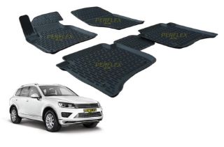 PASPAS 3D X-MAT HAVUZLU VOLKSWAGEN TOUAREG 11 BEJ resmi