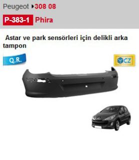 ARKA TAMPON ASTARLI PARK SENSÖRLÜ 308 07 -  - > resmi