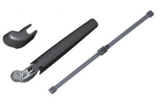 ARKA SİLECEK KOLU + SİLECEK + KAPAK BMW F40  19> resmi