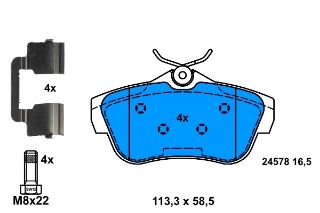 FREN BALATASI ARKA SCUDO 07> / EXPERT II 07> / JUMPY II 07> / PROACE I 13> resmi