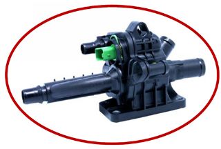 TERMOSTAT KOMPLE 83C P207-P208-P301-P308-P508-PARTNER-BERLİNGO-C3-C4-C5-DS3-C-ELYSEE 1.6HDİ resmi