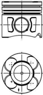 PİSTON+SEGMAN B13DTE CORSA E 15- resmi