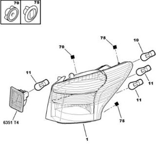 SAĞ İÇ STOP 407 SW resmi