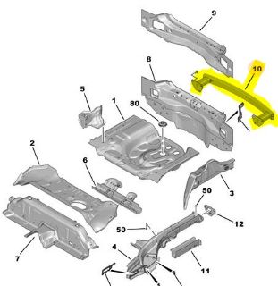 BUMPER ABSORBER B.M C4 CACTUS 2016- resmi