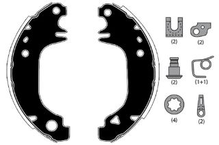 KAMPANA BALATA 106 / AX 86> SAXO 96> 180×30 resmi