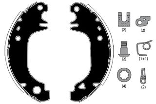 KAMPANA BALATA 106 / AX 86> SAXO 96> 180×30 resmi