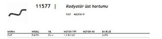 RADYATÖR ÜST HORTUMU PUNTO II 1.2 8V-16V resmi