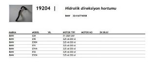 HİDROLİK DIREKSIİON HORTUMU E84 X1 25IX SAV resmi