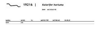 KALORİFER HORTUMU resmi