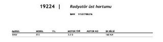 RADYATÖR ÜST HORTUMU E53 3.0 D resmi