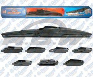 SİLECEK SÜPÜRGESI ARKA 230MM PLASTIK MULTI-FIT ÜNİVERSAL 7 APARATLI resmi