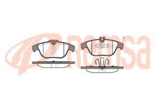 FREN BALATA ARKA İKAZLI MERCEDES C SERISI (W204) C 180 17,6MM 2007-2014 / (W204) C 220 CDI 2007-2014/ (W204) C 200 2007-2014 / GLK SERISI (X204) 220 CDI 2008- / (X204) 250 CDI 2008- resmi