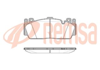 FREN BALATA ÖN İKAZLI BMW 5 SERISI (F10) M 5 18.00MM 2010- / 6 SERISI (F13) M 6 2010- resmi