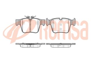 FREN BALATA İKAZLI ARKA MERCEDES GLC (X253) 250 16,2MM 2015- resmi