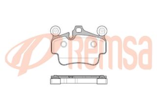 FREN BALATA ÖN İKAZLI PORSCHE 911 (997) 3.8 CARRERA 4 16.80MM 2004-2012/ 911 (997) 3.6 CARRERA 4 2004-2012/ 911 (997) 3.8 CARRERA 2004-2012/ 911 (997) 3.6 CARRERA 2004-2012 resmi