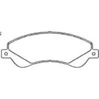 ÖN BALATA TRANSİT 2.3 16V 2.2 TDCI 2.4 TDCİ 7.06 11 resmi