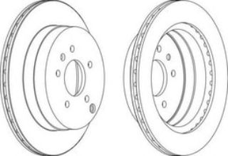 ÖN FREN AYNASI CORSA D 1.0 06 GRANDE PUNTO 1.2-1.4 06 PUNTO EVO 09-12 257X12X4D resmi