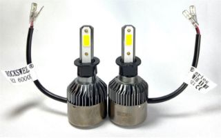 LED FAR AMPÜLÜ H3 8000 LÜMEN 6000 KELVİN 12V resmi