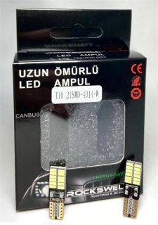 LED AMPUL T10 24 LED BEYAZ 12V resmi