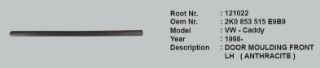 ÖN  KAPI ÇITASI SOL CADDY 06> resmi