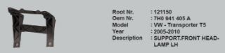 FAR BAĞLANTI AYAĞI SOL 7H0941405A 121150 T5 05 10 resmi