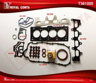 TAM TAKIM CONTASI SUBAP LASTIKLI KECELI CLİO LAGUNA MEGANE SCENİC 1,4 / 1,6 16V (K4K / K4M) resmi