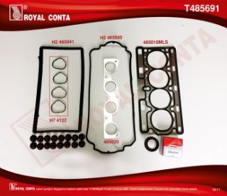 ÜST TAKIM CONTA KEÇELİ SUBAP LASTİK SKC Lİ CLİO II-TWNG 1.2 16V 75HP 01 D4F MOTOR resmi