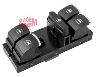 CAM AÇMA DÜĞMESİ ÖN SOL DÖRTLÜ GOLF 5-6 PASSAT resmi