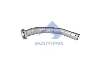 SPİRAL BORU. EGZOZ FLEXİBLE PİPE. EXHAUST resmi