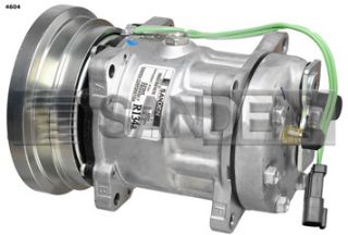 KLİMA KOMPRESÖRÜ SD7H15 24V CATERPILLER 138MM CAT KULAKLI resmi