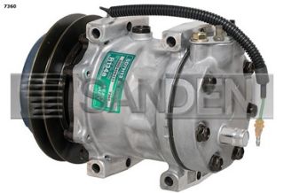 KLİMA KOMPRESÖRÜ 7360 SD7H13 24V WL KOBELCO İŞ MAKINASI resmi