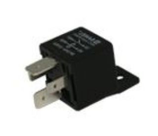 MINI RÖLE 12V 80 AMPER 4 UÇLU 30-87-86-85 BRAKETLİ GÜÇ RÖLESİ resmi