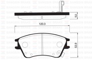 ÖN BALATA DİSK HYUNDAİ ELANTRA XD 1.5 00-06 resmi