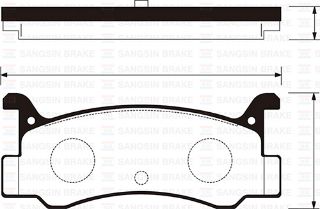 ARKA BALATA DİSK DAİHATSU CHARADE 93-99 MAZDA 323 93 MX3 99 GDB375 resmi