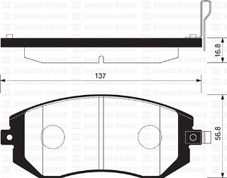 ÖN BALATA SUBARU FORESTER 2.0.2.0S TURBO 2.5 02 IMPREZA 2.0 00 GDB3328-GDB3371 resmi
