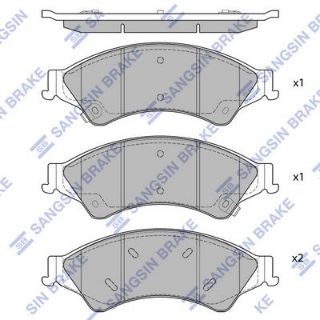 BALATA ÖN DİSK FORD RANGER11 MAZDA BT-50 11 GDB2005 resmi