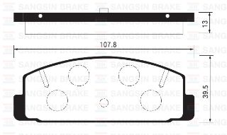ARKA BALATA MAZDA 323 F VI-323 S VI 94-04 626 III 87-92 626 V 2.0 98-02 GDB3231-GDB3311-GDB3088 resmi