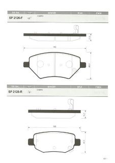 BALATA ARKA DİSK CHERY B12-G6R resmi