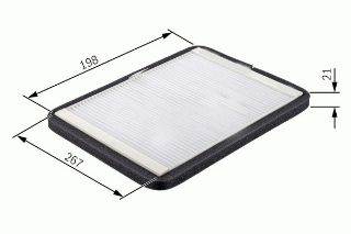 POLEN FİLTRESİ XSARA 1.8-1.9 D-TD-2.0 HDI 99-05 resmi